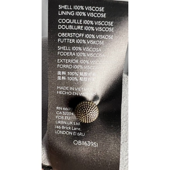 ANTHROPOLOGIE Women’s Madeline MIDI Dress Ruched Cap Sleeve Mock Neck Sz 14 - Picture 13 of 16